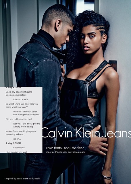 Torin Verdone for @calvinkleinjeans campaign FW/15 by Mario Sorrenti