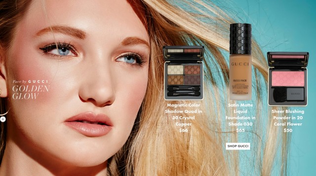 Lauren Hall for Saks Holiday Beauty